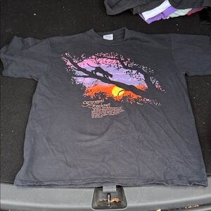 Serengeti Shadows Black Graphic T-Shirt